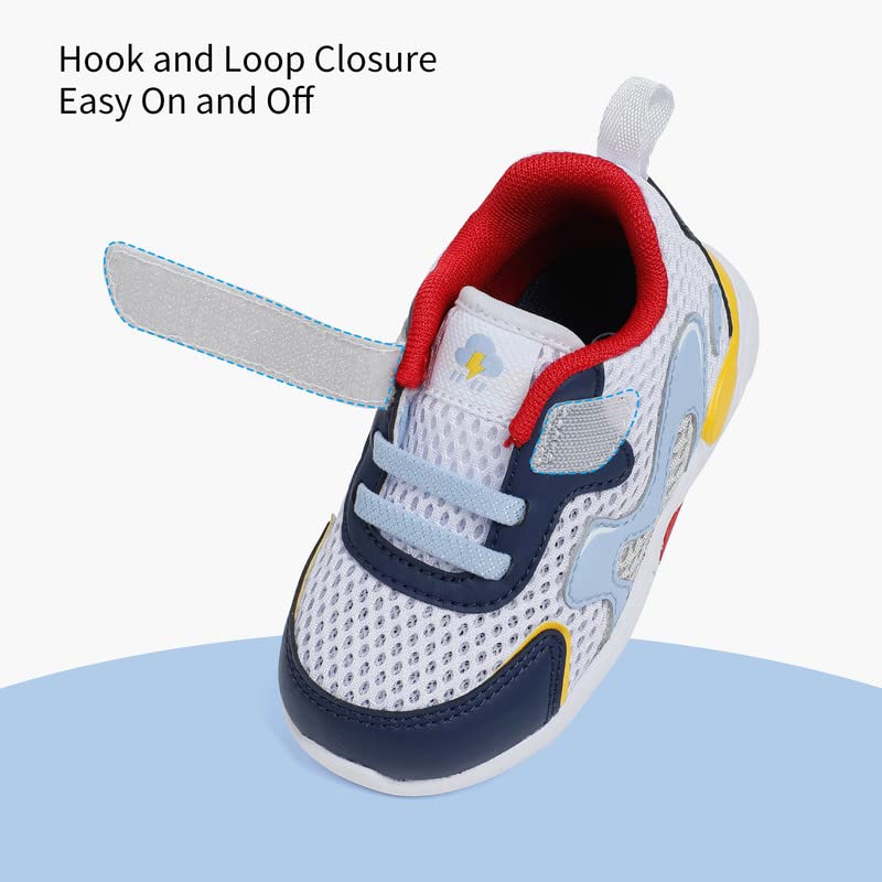 Dr Kong Baby Barefoot Shoes Boys Girls Infant First Walker Shoes Lightweight Breathable Zero Drop Sneakers Non Slip Walking Toddler Shoes - Image 3