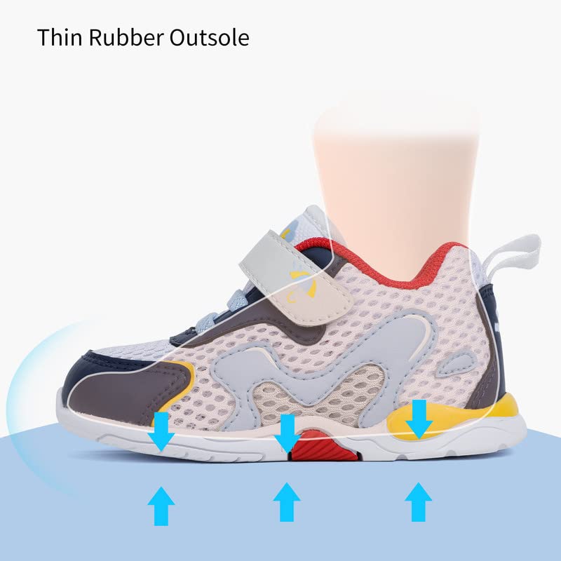 Dr Kong Baby Barefoot Shoes Boys Girls Infant First Walker Shoes Lightweight Breathable Zero Drop Sneakers Non Slip Walking Toddler Shoes - Image 4