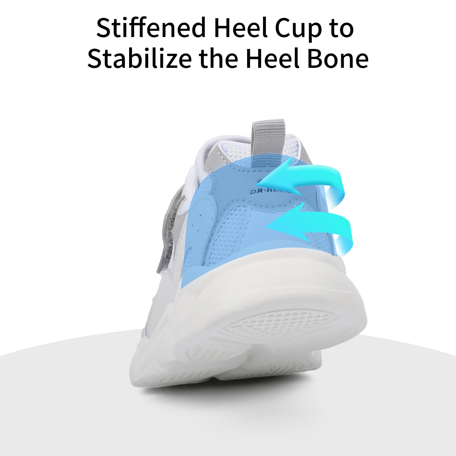 Dr Kong Kid Sneakers Boys Girls Shoes Lightweight Tennis Shoes Breathable Running Athletic Shoes for Toddler/Little Kid - Image 4