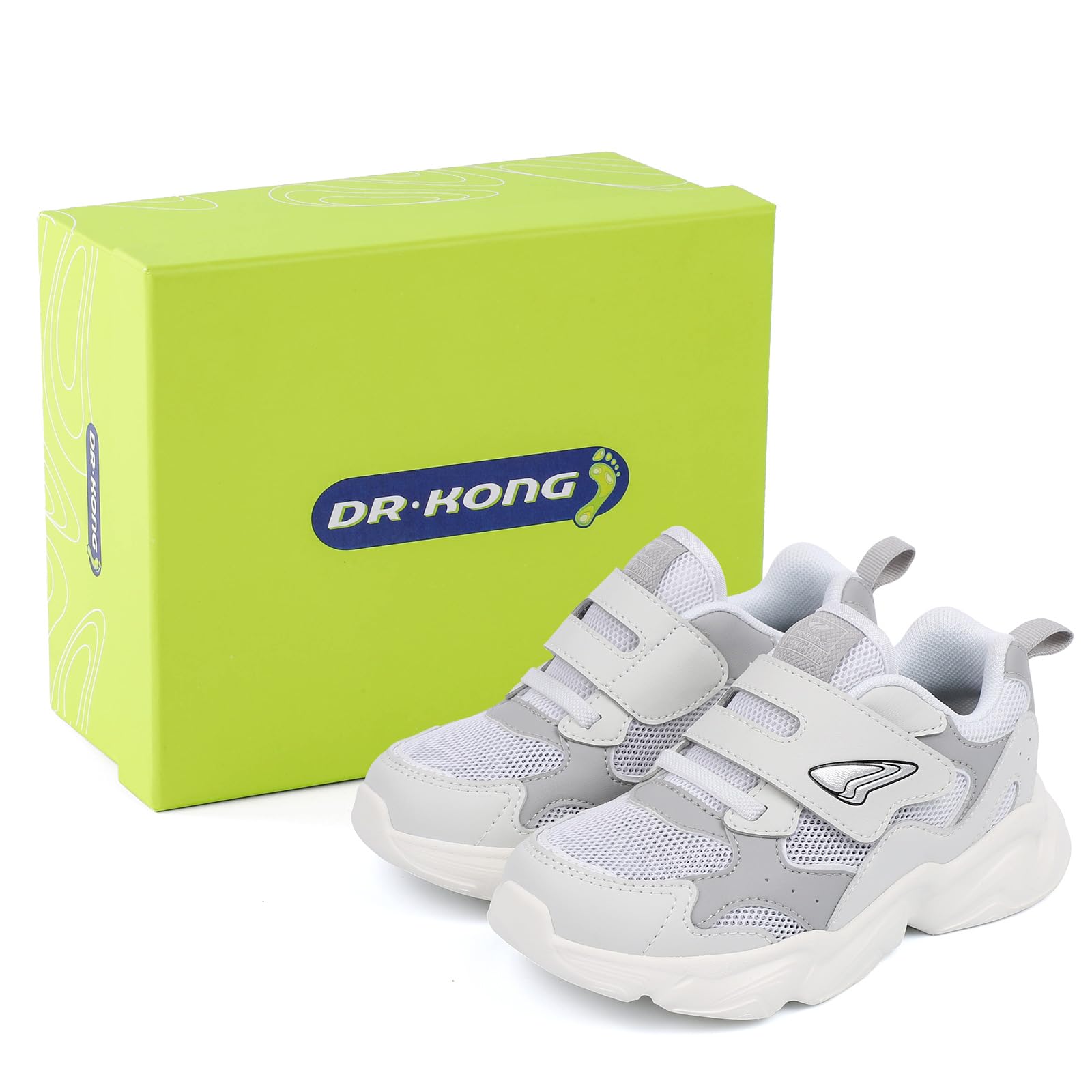 Dr Kong Kid Sneakers Boys Girls Shoes Lightweight Tennis Shoes Breathable Running Athletic Shoes for Toddler/Little Kid - Image 6