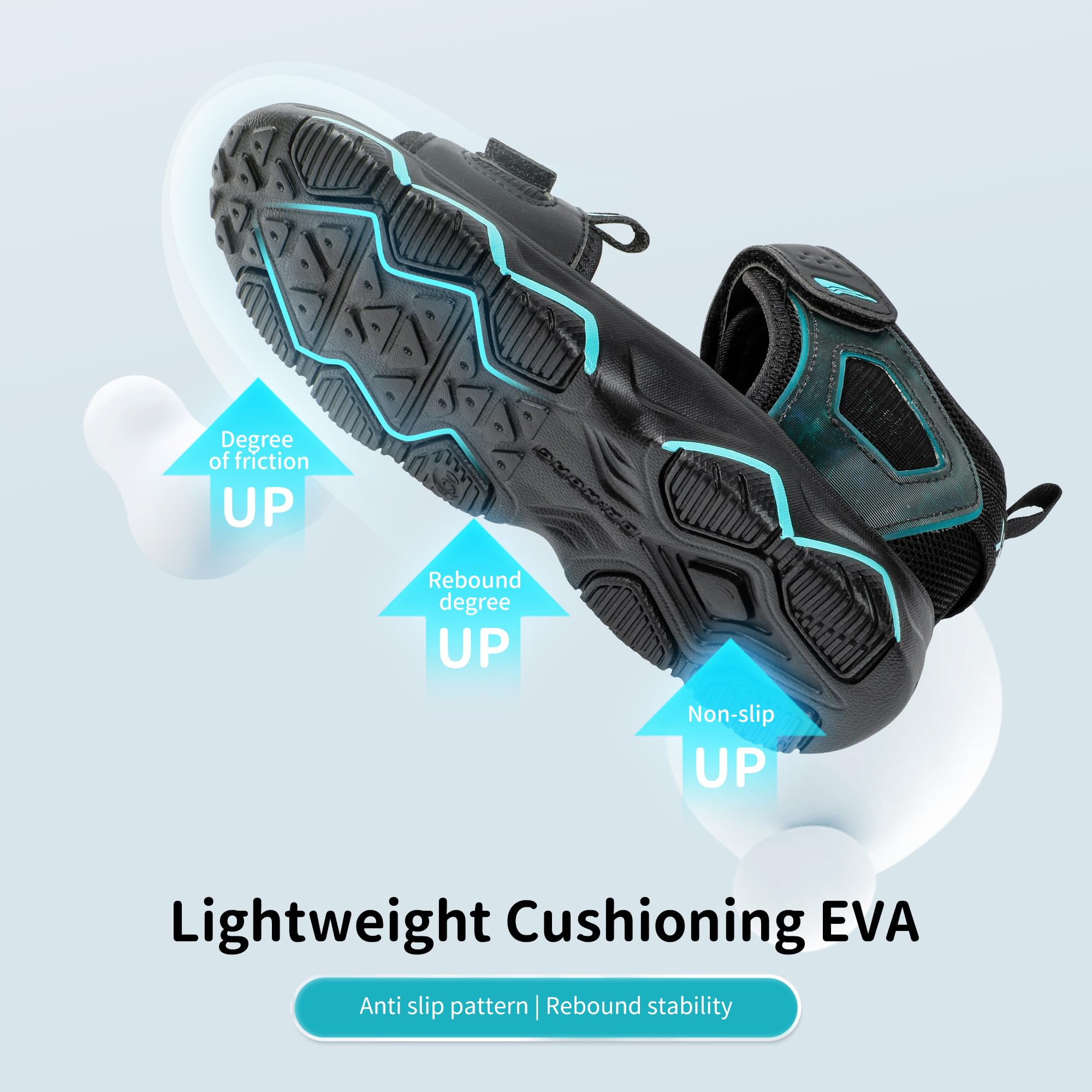 Dr Kong Kids Boys Sports Sandals Open Toe Fashion Athletic Summer Sports Sandals for Kids Hiking Beach Outdoor(Little Kid/Big Kid) - Image 6