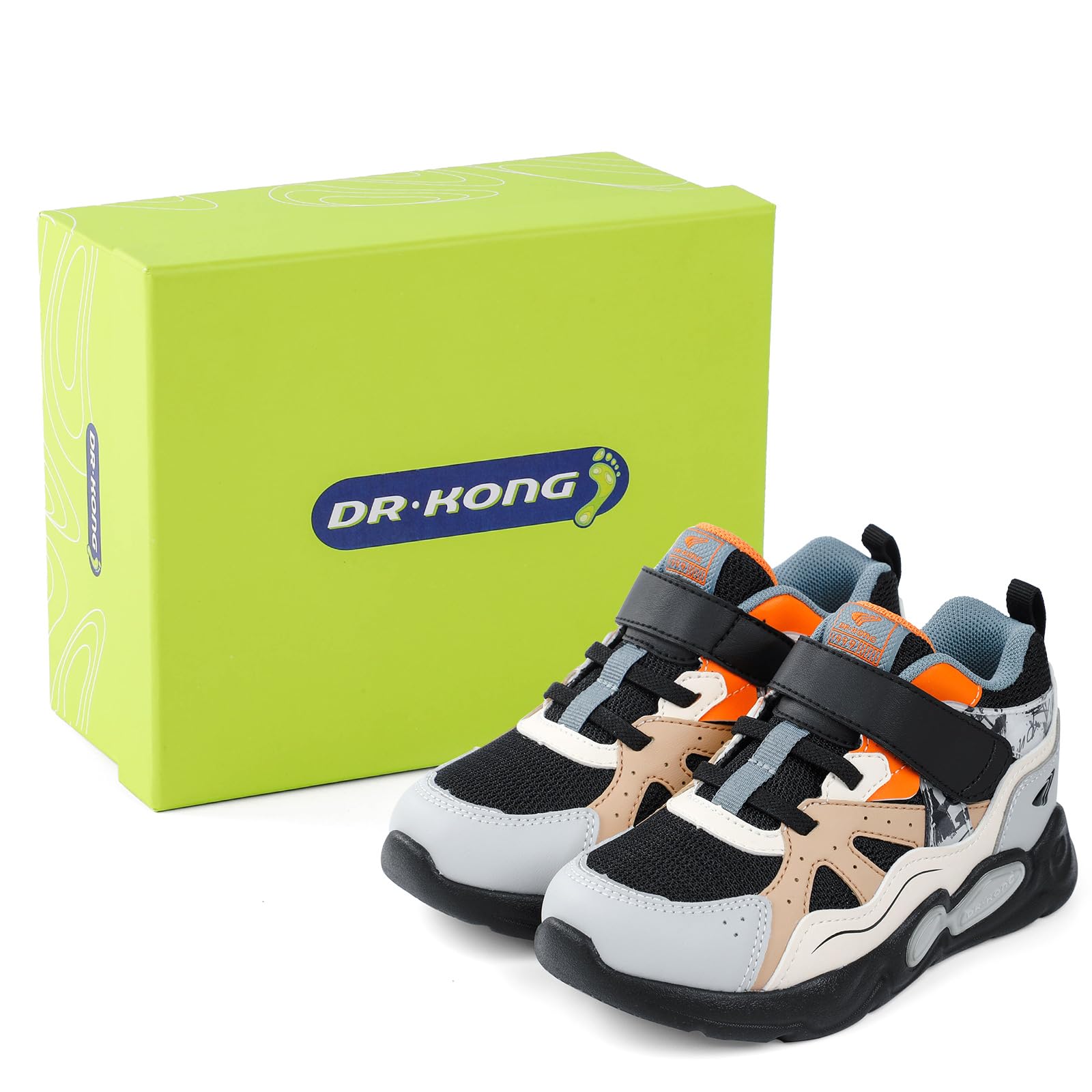 Dr Kong Toddler Shoes Kids Shoes for Boys and Girls Lightweight Durable Casual Athletic Kids Sneakers for Toddlers and Little Kids - Image 6