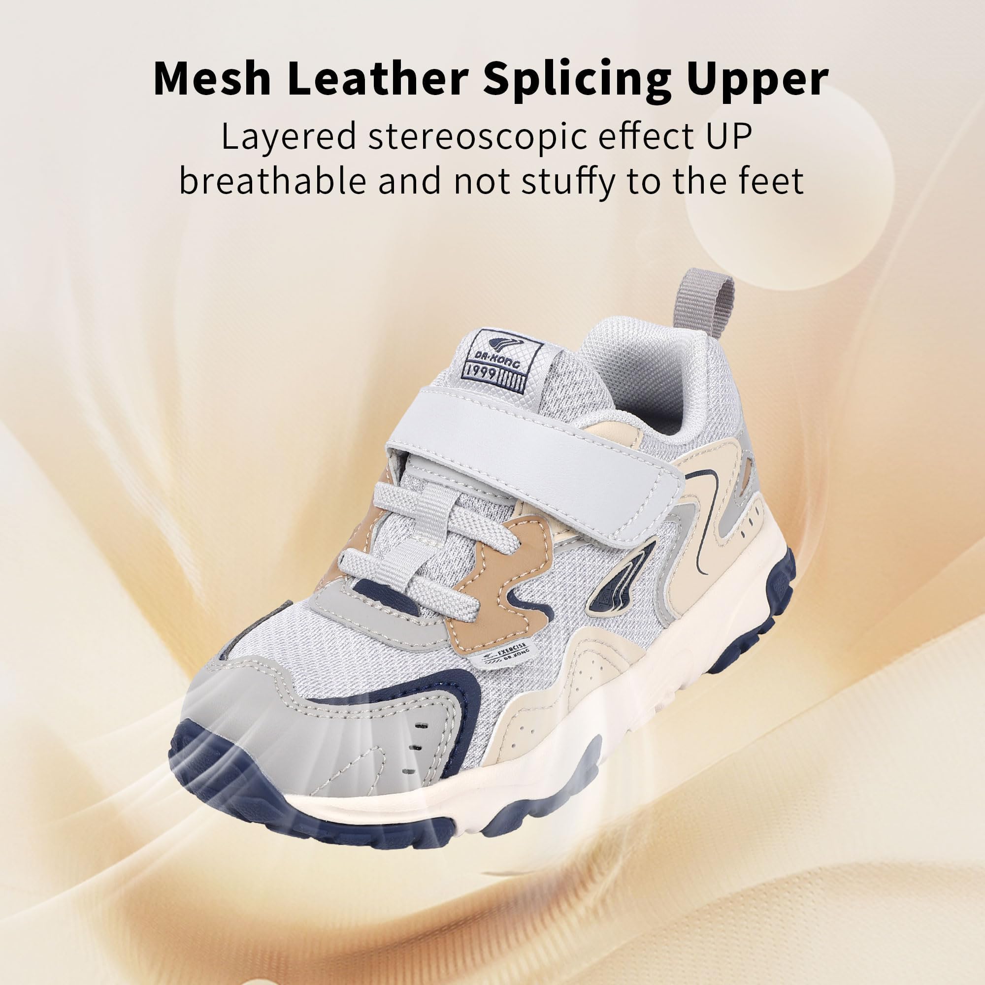 Dr Kong Toddler Shoes Kids Shoes for Boys and Girls Lightweight Durable Casual Athletic Kids Sneakers for Toddlers and Little Kids - Image 3