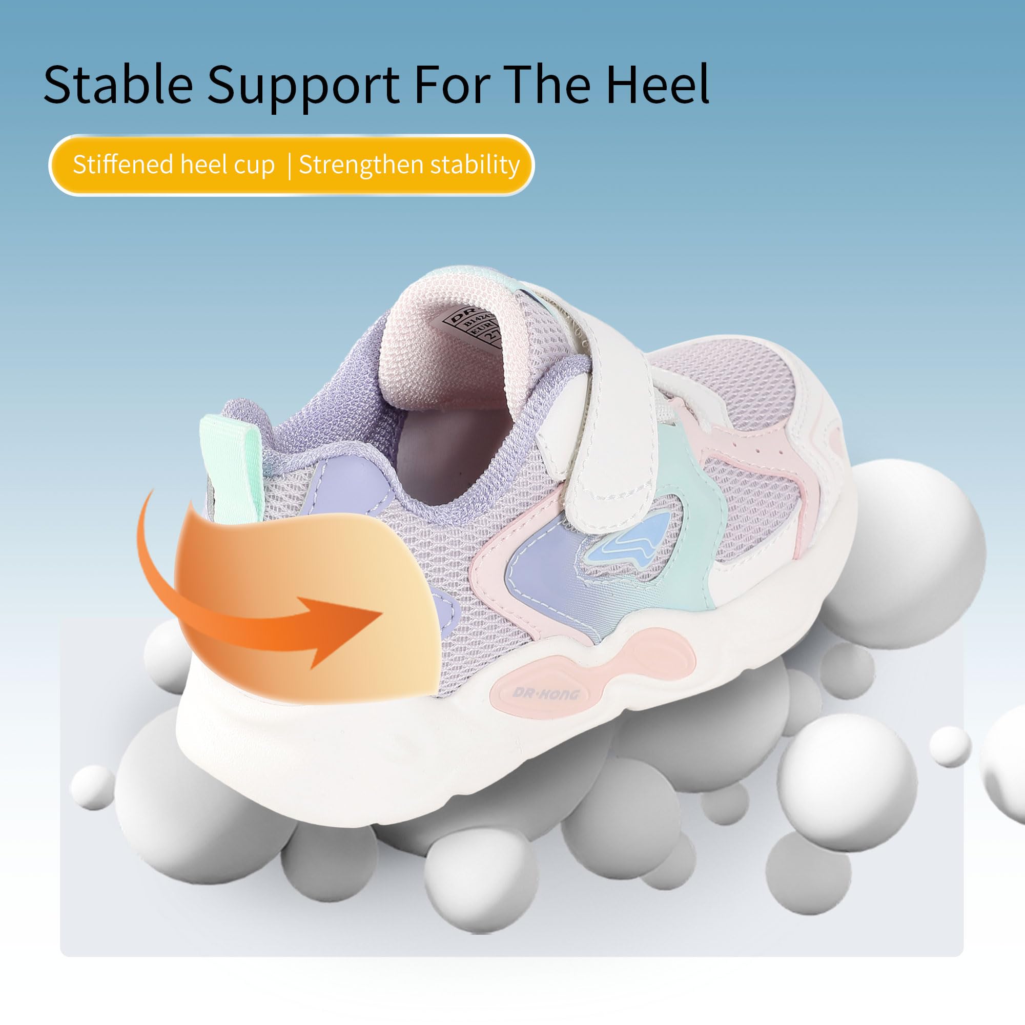 Dr Kong Toddler Shoes Kids Shoes for Boys and Girls Lightweight Durable Casual Athletic Kids Sneakers for Toddlers and Little Kids - Image 4