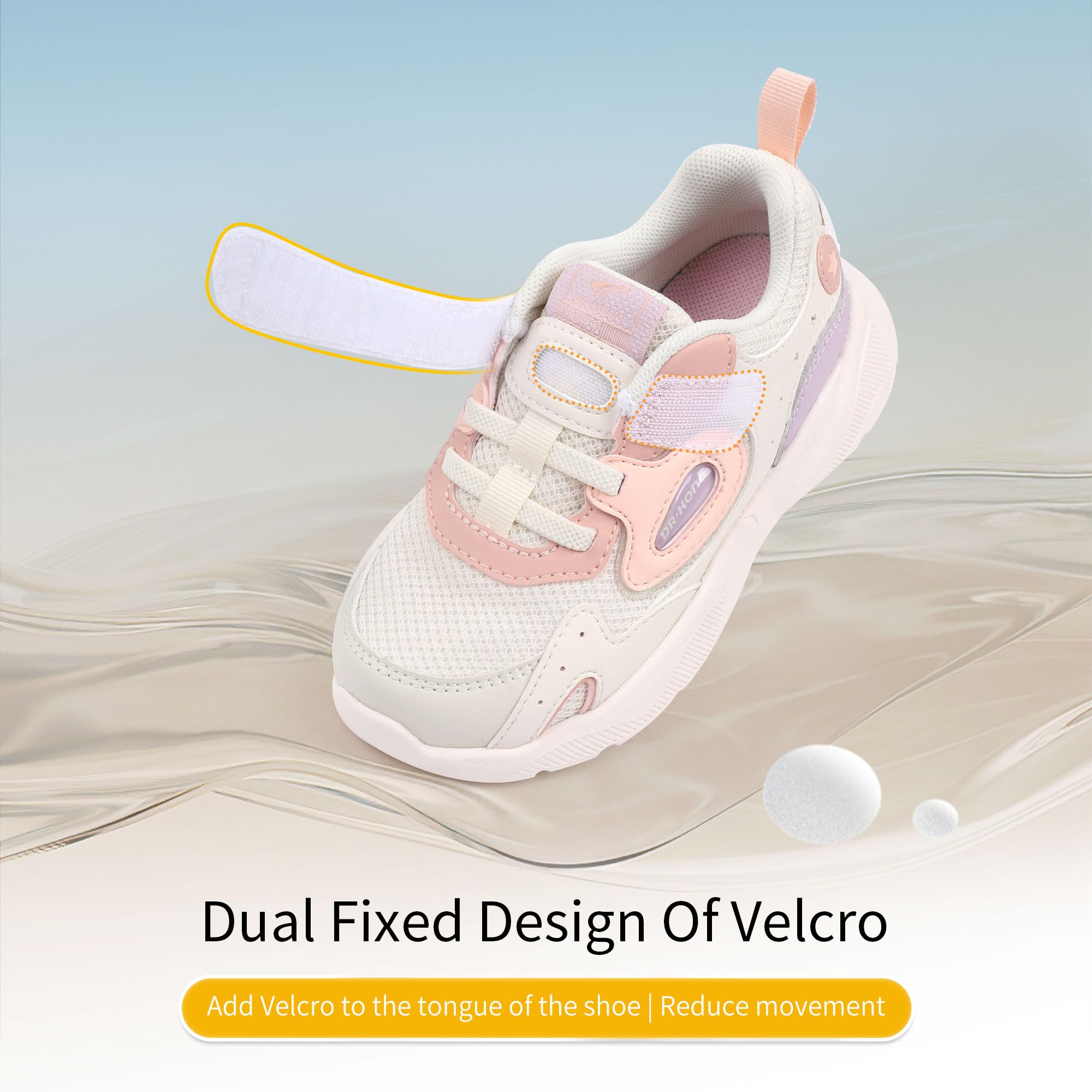 Dr Kong Toddler Shoes Kids Shoes for Boys and Girls Lightweight Durable Casual Athletic Kids Sneakers for Toddlers and Little Kids - Image 3